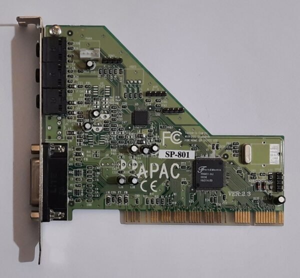 ForteMedia SP-801 PCI Soundkarte (APAC, FM801, 2000)