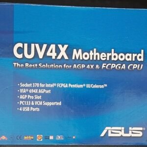 ASUS CUV4X Sockel 370 AGP Mainboard OVP