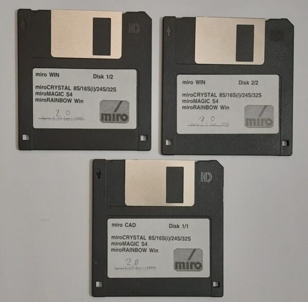 miro Crystal 8S PCI Grafikkarte (S3 805, 86C805, 1MB, 1993) - Image 5