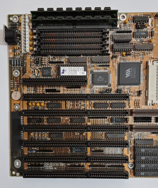 FIC 486-GVT-2 VLB ISA 80486 retro Mainboard + Cyrix 80486DX 40MHz + 8MB RAM - Image 2