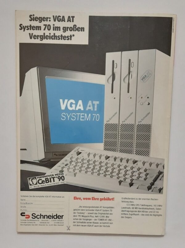 PC Praxis 4/90 Zeitschrift 1990 - Image 4