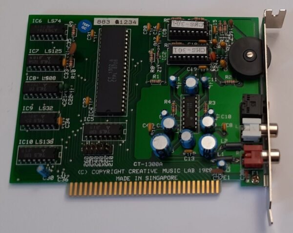 Creative Music System / Game Blaster 8-bit ISA Soundkarte (CT1300A, 1988) - Image 2