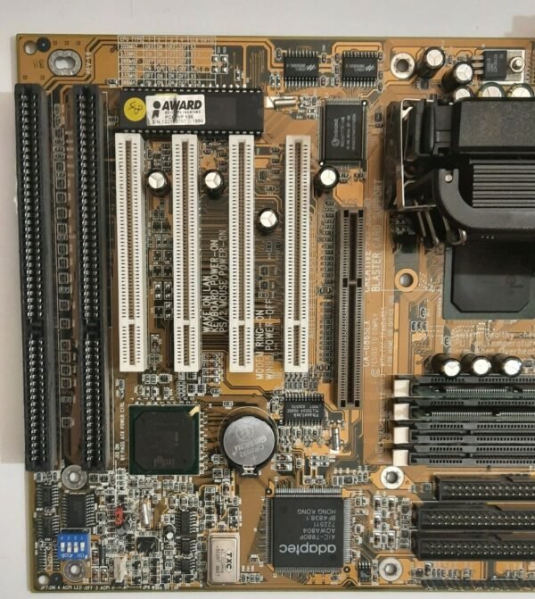 Gigabyte GA-686SLX Slot 1 ISA Mainboard + Intel Pentium II 333MHz + 128MB RAM - Image 2