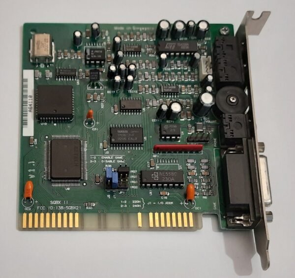 Aztech Sound Galaxy BX II 8-bit ISA Soundkarte (OPL2, I38-SGBX21, retro, 1992) - Image 2