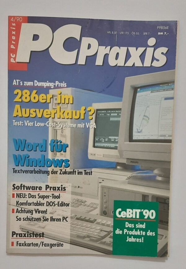 PC Praxis 4/90 Zeitschrift 1990
