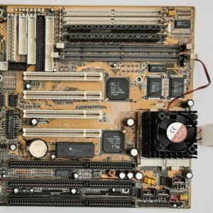 Biostar M5ATC Sockel 7 ISA Mainboard + IBM 6x86MX PR300 + 32MB EDO-RAM