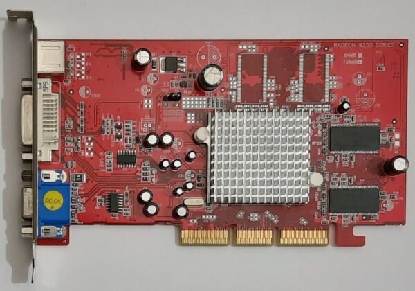 Powercolor Radeon 9250 AGP Grafikkarte (ATI, 128MB, 2005)