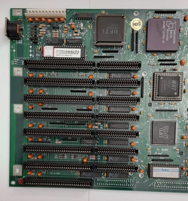 iQS 141-1.1-0291 386 ISA Mainboard + AMD 80386DX 33MHz + 8MB SIMM RAM - Image 2