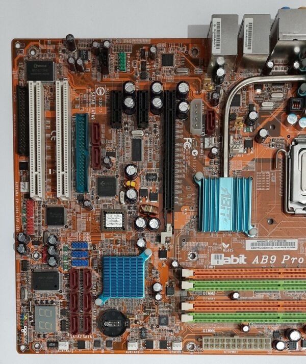 ABIT AB9 Pro Sockel 775 retro Mainboard + Intel Core 2 Duo E6600 - Image 3