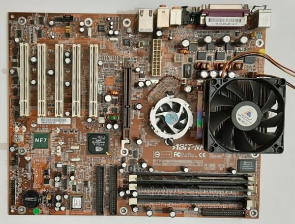 ABIT NF7 nForce2 AGP Sockel A Mainboard + AMD Athlon XP 2600+ + 1GB DDR-RAM