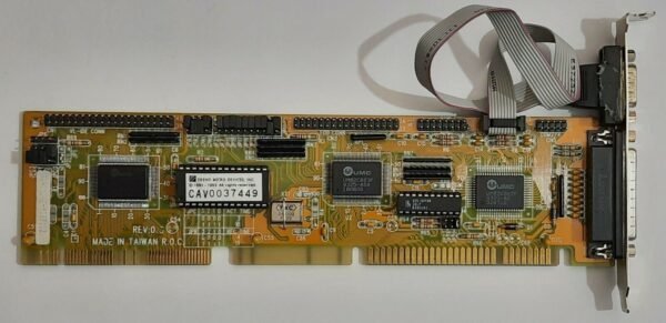 MI3210V Multi-I/O IDE Floppy VLB Controller (UMC, retro, 1993)