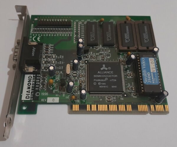 Diamond Stealth Video 2500 PCI Grafikkarte (Alliance ProMotion AT25, 2MB, 1996) - Image 2