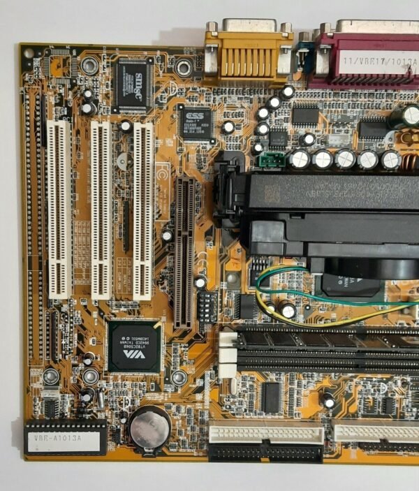 Biostar M6VBE-A Slot 1 AGP Mainboard + Intel Pentium II 400MHz + 128MB SD-RAM - Image 2