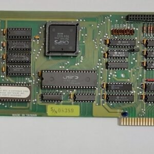 Addonics VCA-321 8-bit ISA EGA Grafikkarte (P82C434+P82C431, 1986)