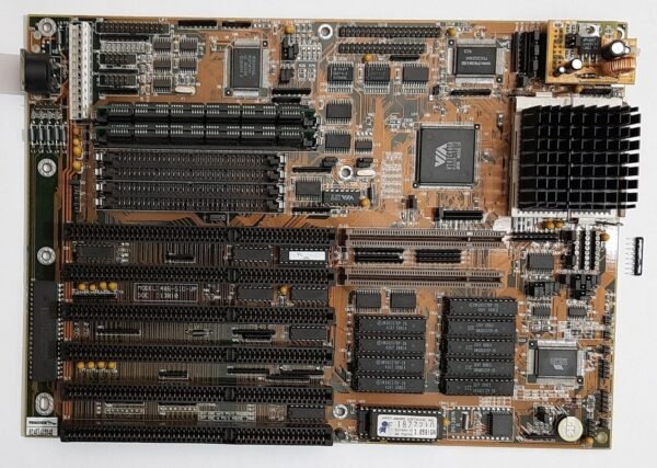 FIC 486-GIO-VP VLB ISA 80486 Mainboard + AMD 80486DX2 80MHz + 16MB RAM