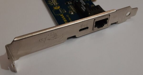 Netgear FA311 Rev-C1 PCI Netzwerkkarte (RJ45, LAN, blau, retro, 2002) - Image 3