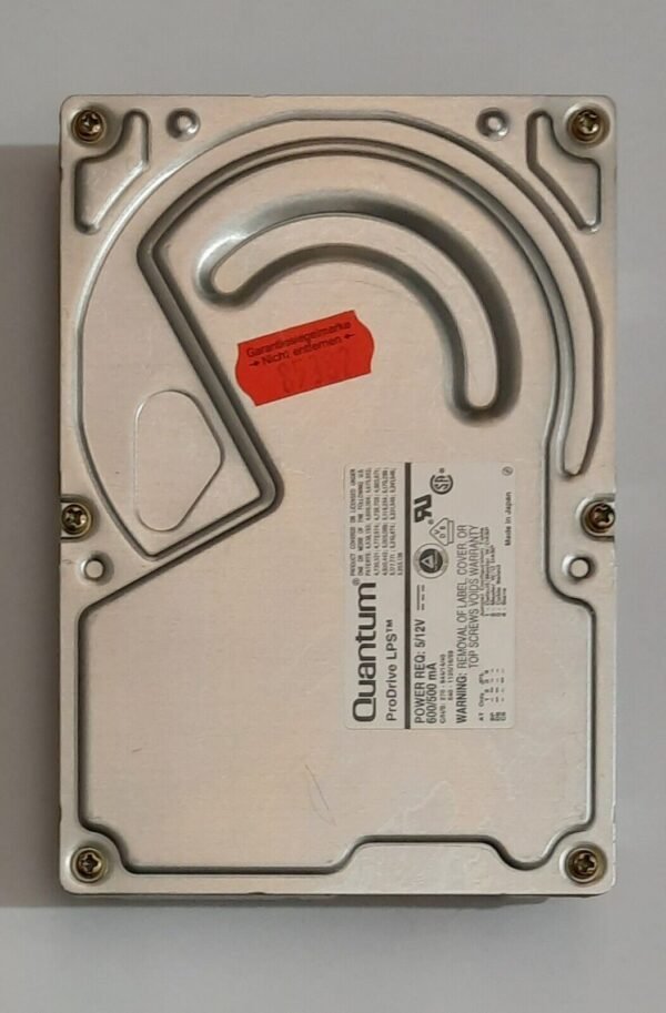 Quantum Fireball 540S SCSI Festplatte (540MB, 50-pol., 1995)