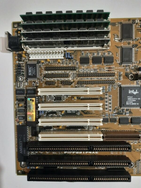 ASUS P/I-P55TP4XE Sockel 7 ISA retro Mainboard + Intel Pentium 200MHz + 64MB RAM - Image 2