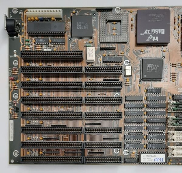 ABIT AT4 80486 ISA retro Mainboard + Intel 80486DX 33MHz + 16MB RAM + 256KB - Image 2