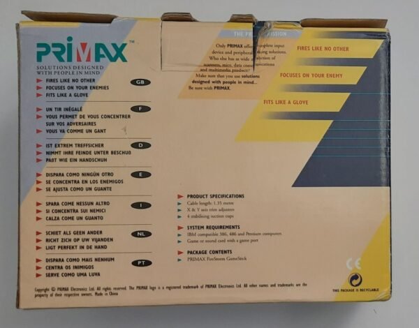 Primax Firestorm Gamestick / Joystick OVP - Image 9