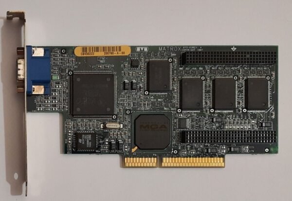 Matrox Millennium II AGP Grafikkarte (MIL2A/4/OEM, 2164W, 4MB, 1997)