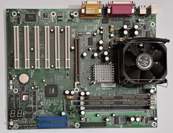 EPOX 8KHA+ Sockel A  AGP Mainboard + AMD Athlon XP 1700+ + 1GB DDR-RAM + SLK-800
