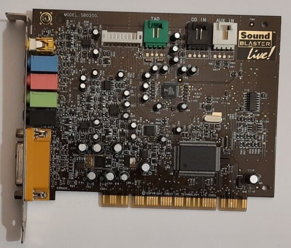 Creative Sound Blaster Live! Dell OEM PCI Soundkarte (SB0200, EMU10K1, 2002)