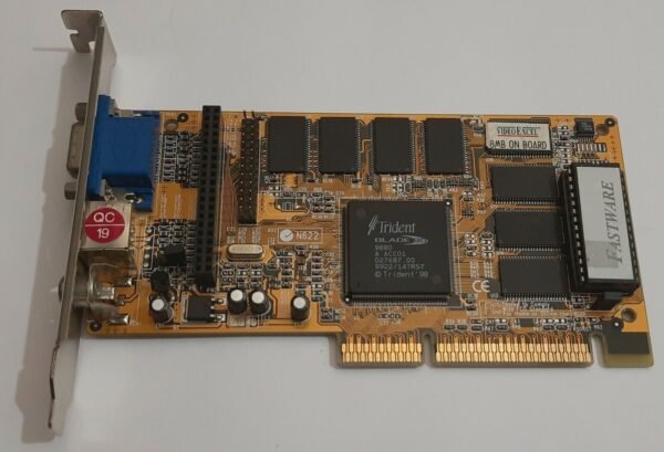 Protac AG211 AGP Grafikkarte (Fastware VideoExcel, Trident Blade 3D, 8MB, 1999) - Image 2
