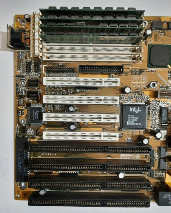 Gigabyte GA-586HX 1.55 Sockel 7 ISA Mainboard + Pentium 200MHz + 64MB RAM OVP - Image 3
