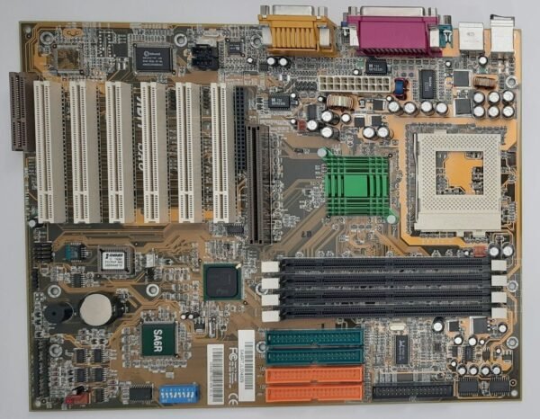 ABIT SA6R (RAID) Sockel 370 AGP Mainboard (retro, OVP) - Image 2