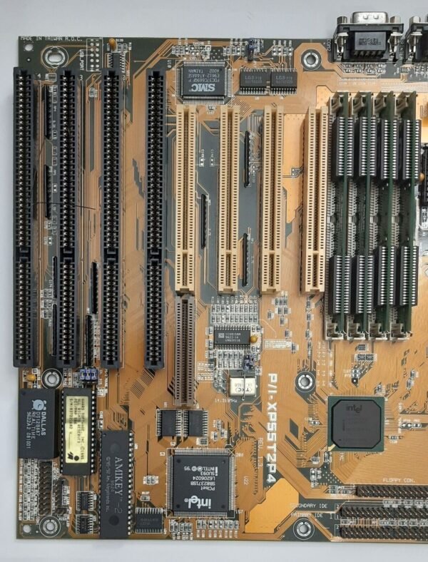ASUS P/I-XP55T2P4 Sockel 7 ISA retro Mainboard + Intel Pentium 133MHz + 32MB RAM - Image 2