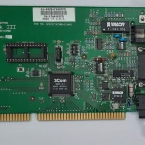 3COM EtherLink III 3C509B-COMBO ISA Netzwerkkarte (BNC, Koax, RJ45, 1992)