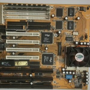 Gigabyte GA-586ATV Sockel 7 ISA Mainboard + Intel Pentium 166MHz + 32MB RAM