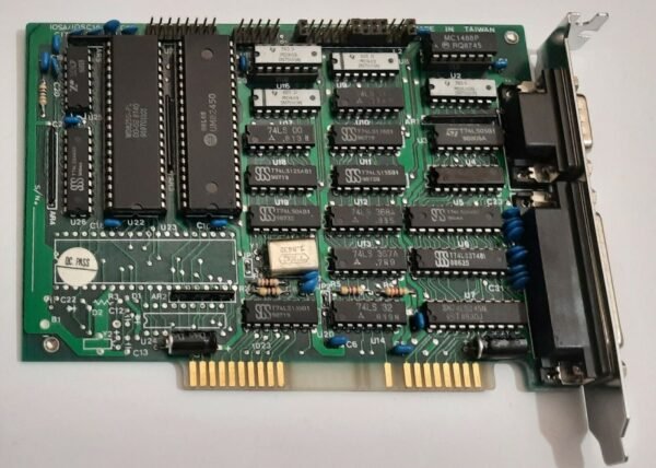 TMC IOSA ISA 8-bit Multi-I/O Controller (COM, LPT, retro, 1988) - Image 2