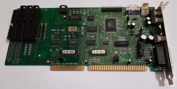 Aspar Technology 057-A0A ISA Soundkarte (ESS ES688F, retro, 1994) - Image 2