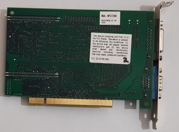 Matrox Mystique PCI Grafikkarte (MGA-MYST/2BN, MGA-1064SG, 2MB, 1996) - Image 4