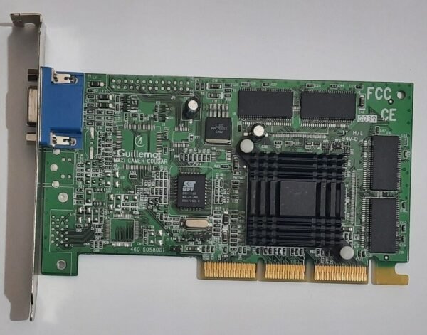Guillemot Maxi Gamer Cougar AGP Grafikkarte (nvidia TNT2 M64, 32MB, retro, 1999)