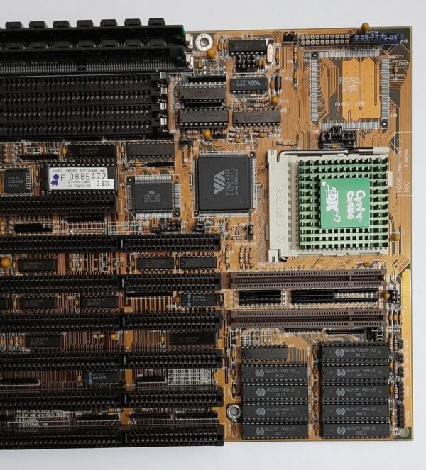 FIC 486-GVT-2 VLB ISA 80486 retro Mainboard + Cyrix 80486DX 40MHz + 8MB RAM - Image 3
