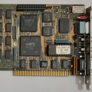 Video-7 VEGA 8-bit ISA EGA Grafikkarte (CHIPS P82C431/82C434A, 1986)