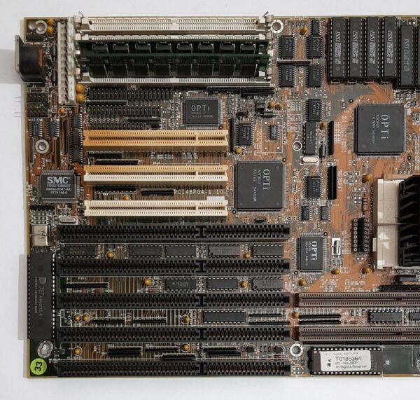 TMC PCI48PG4 VIP VLB ISA PCI 486 retro Mainboard + AMD 80486DX4 100MHz + 32MB - Image 2