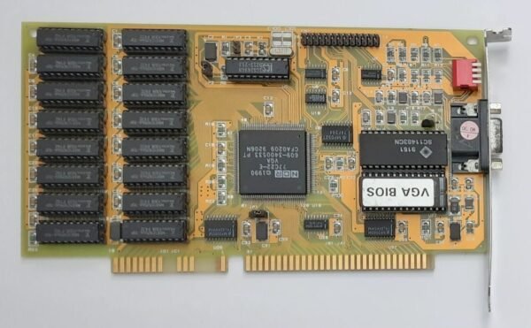 Aquarius VGA-22 ISA Grafikkarte (NCR 77C22-E, 2MB, retro, 1992)