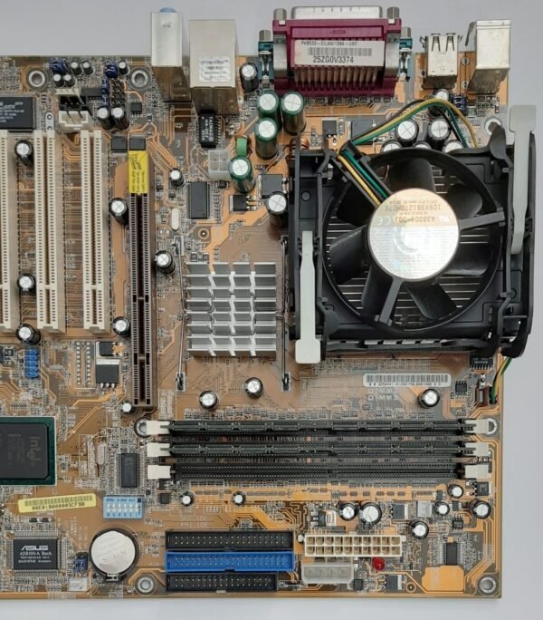 ASUS P4B533-E Sockel 478 AGP retro Mainboard + Pentium IV 2.4GHz + 1GB RAM - Image 3