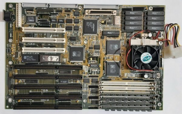 IWILL P54ASW Sockel 5 ISA SCSI retro Mainboard + Intel Pentium 100MHz + 64MB RAM