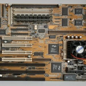 ASUS P/I-P55TVP4 Sockel 7 ISA retro Mainboard + Pentium MMX 200MHz + 64MB RAM