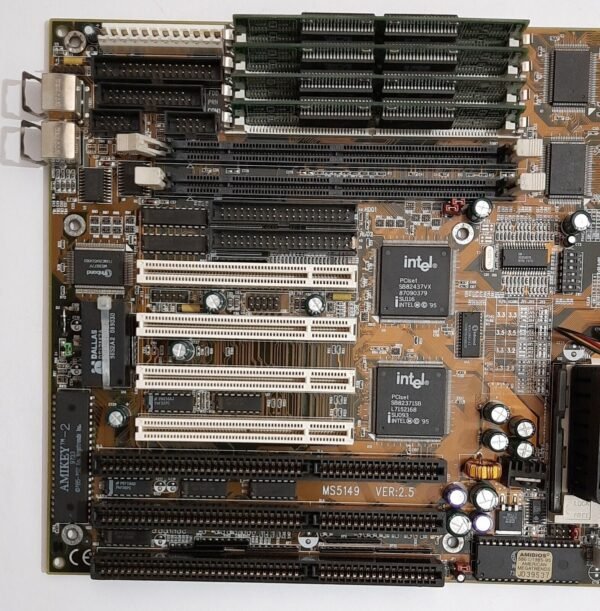 MSI MS-5149 i430VX Sockel 7 ISA Mainboard + Pentium MMX 166MHz + 32MB RAM - Image 2