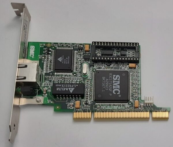 SMC EtherPower II 10/100 PCI Netzwerkkarte (9432TX/MP, Koax, BNC, retro, 1999) - Image 2