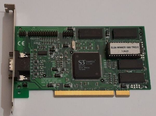 ELSA Winner 1000 Trio/V PCI Grafikkarte (S3 Trio64V+, 86C765, 2MB, 1996) - Image 2