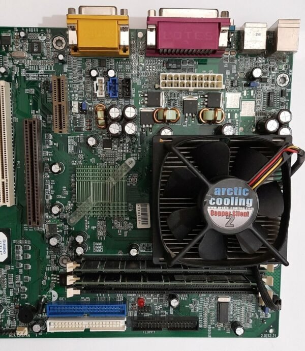 QDI KinetiZ 7B Sockel A AGP ISA retro Mainboard + AMD Athlon 800MHz + 512MB RAM - Image 3
