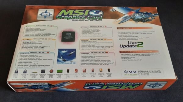MSI Starforce 826 AGP Grafikkarte (MS-8826, GeForce2 MX-400, 64MB, 2001, OVP) - Image 3