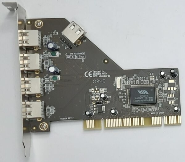 SD-U2VIA6202-4I USB 2.0 PCI Controller (VIA, retro, 2003)